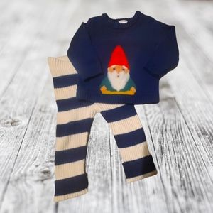 Hanna Andersson 2 piece Knit Set 12-18 months